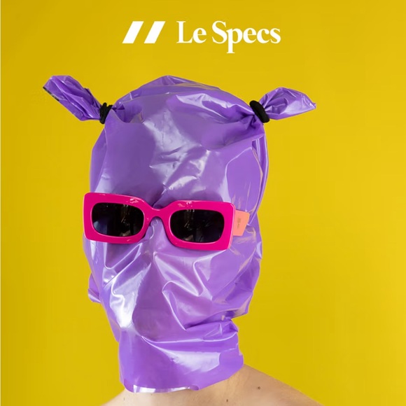 Le Specs MORE JOY EDITION in PINK BLACK sunglasses - Picture 1 of 6